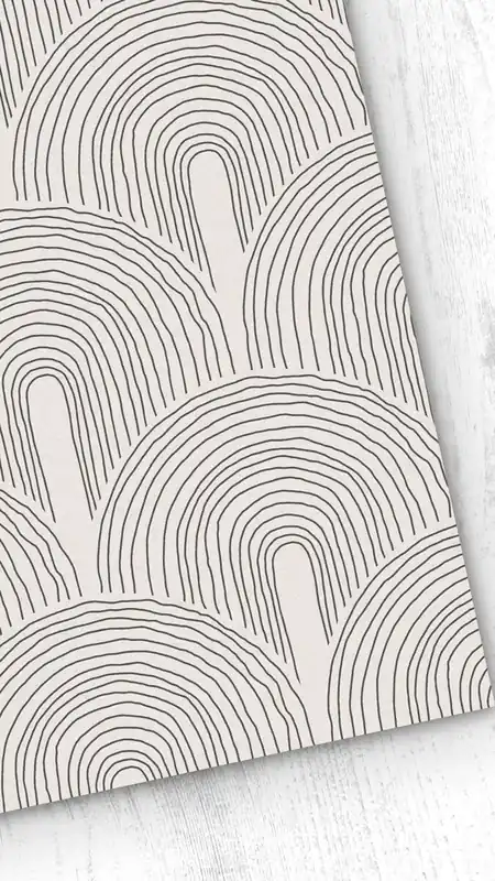 Papel pintado Arco Arco - Beige - 1 rollo 55 x 300 cm