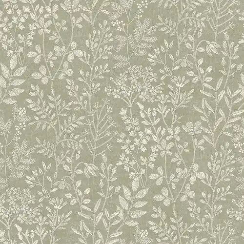 Papel pintado vinílico EUCALIPTO 10x0,53 metros - Decoración