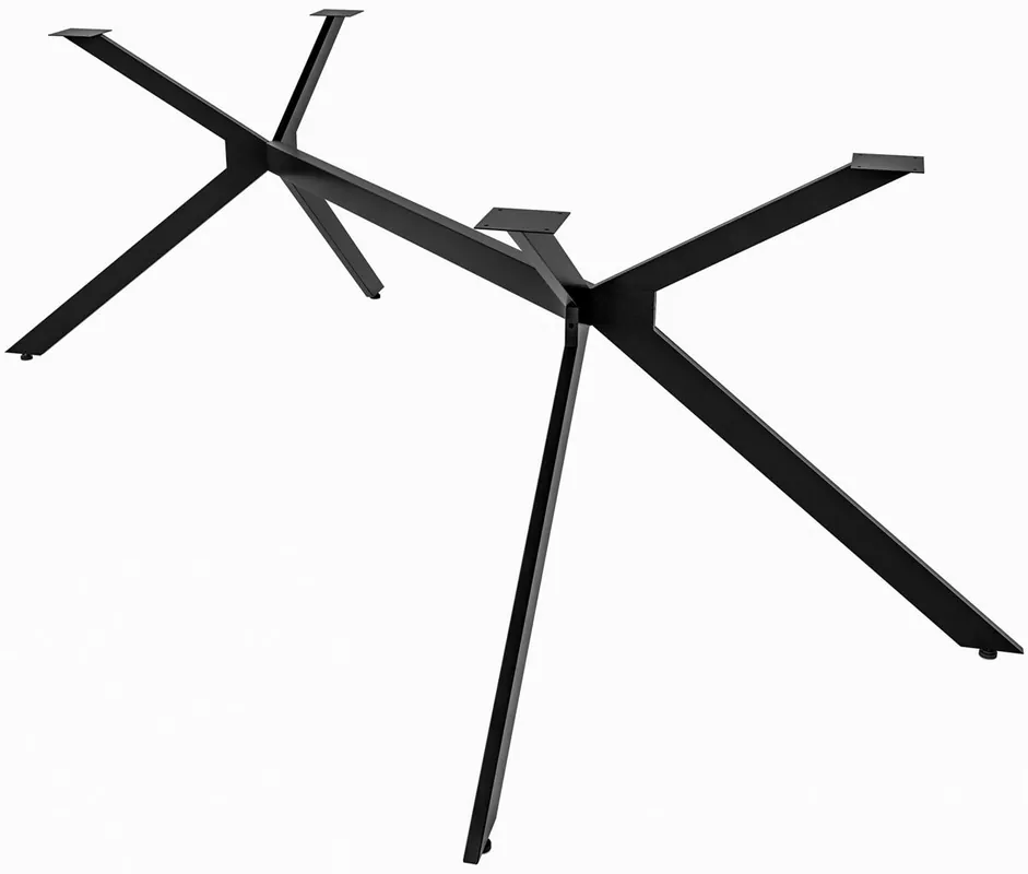 Patas para mesa Cascada Metal Negro 133X195X72 cm - Muebles