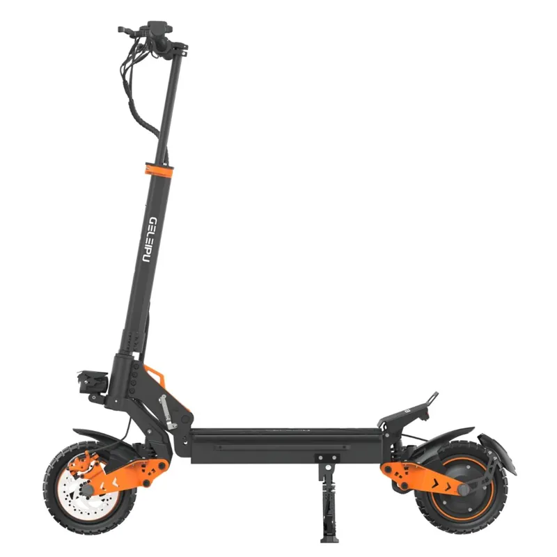 Patinete Eléctrico GELEIPU Z1 - Motor 1200W Batería 48V20AH Neumáticos De 10" Frenos De Disco - Negro