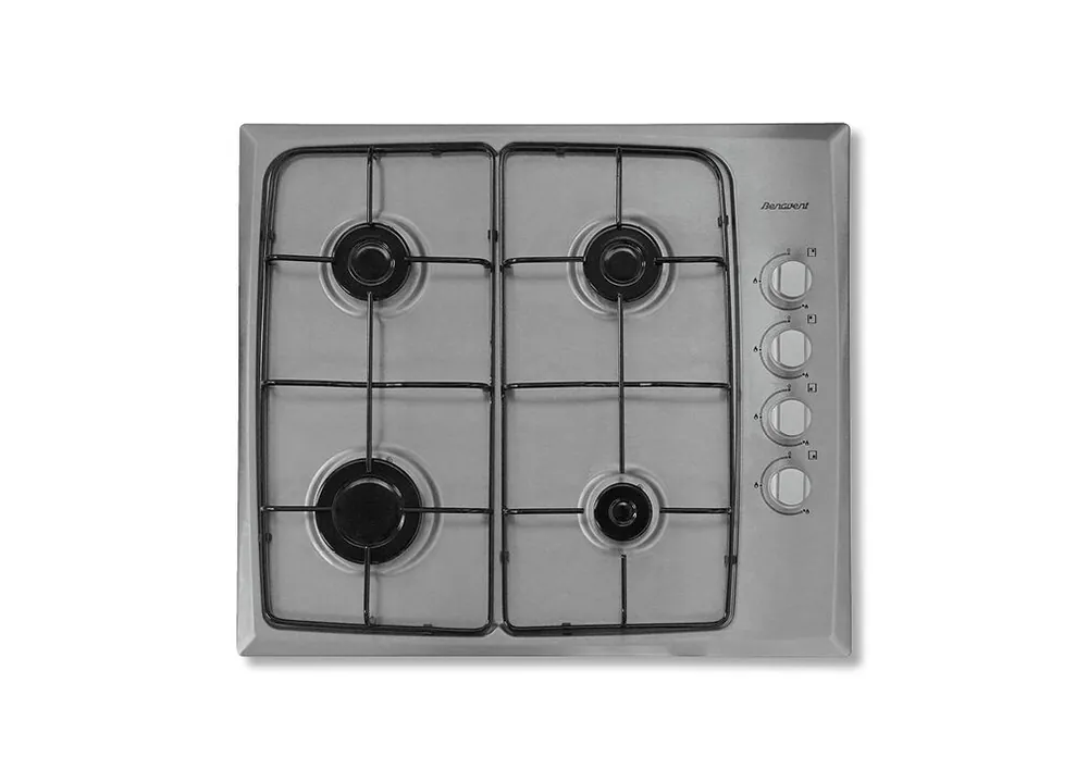 Placa de gas BENAVENT BE9140X Inox - Electrodomésticos