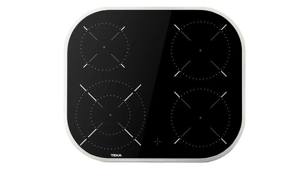 Placa vitrocerámica TEKA TCC64000 4 Zonas 59cm negra - Electrodomésticos