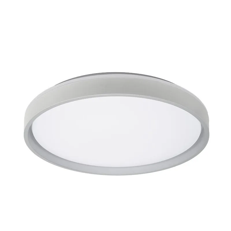 plafon de techo metal color blanco serie morgan 50cm - Decoración