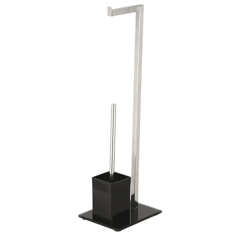 Portarrollo Msv De Acero Inoxidable 22 X 7 X 70,5. - Baño