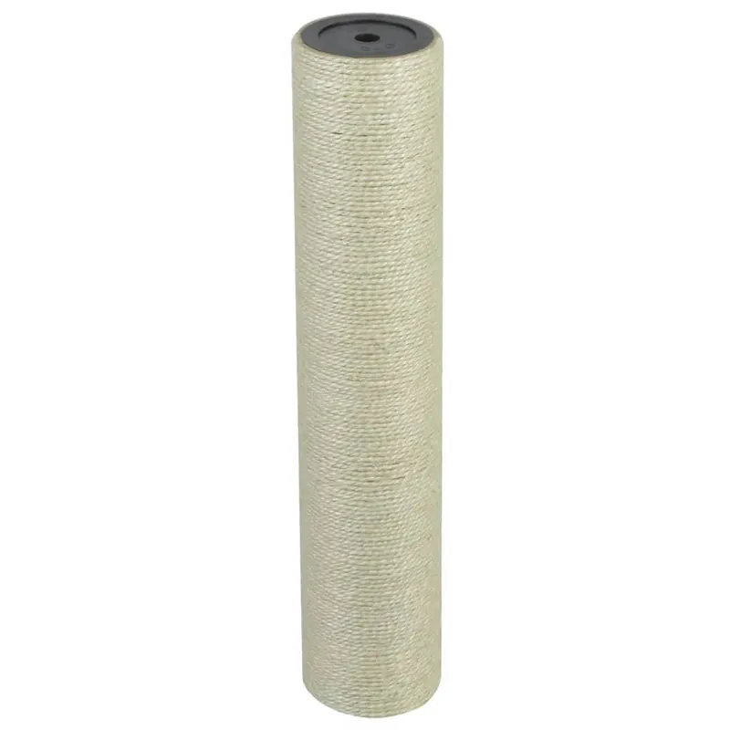 vidaXL Poste rascador para gatos 8x15 cm 10 mm beige - Jardín