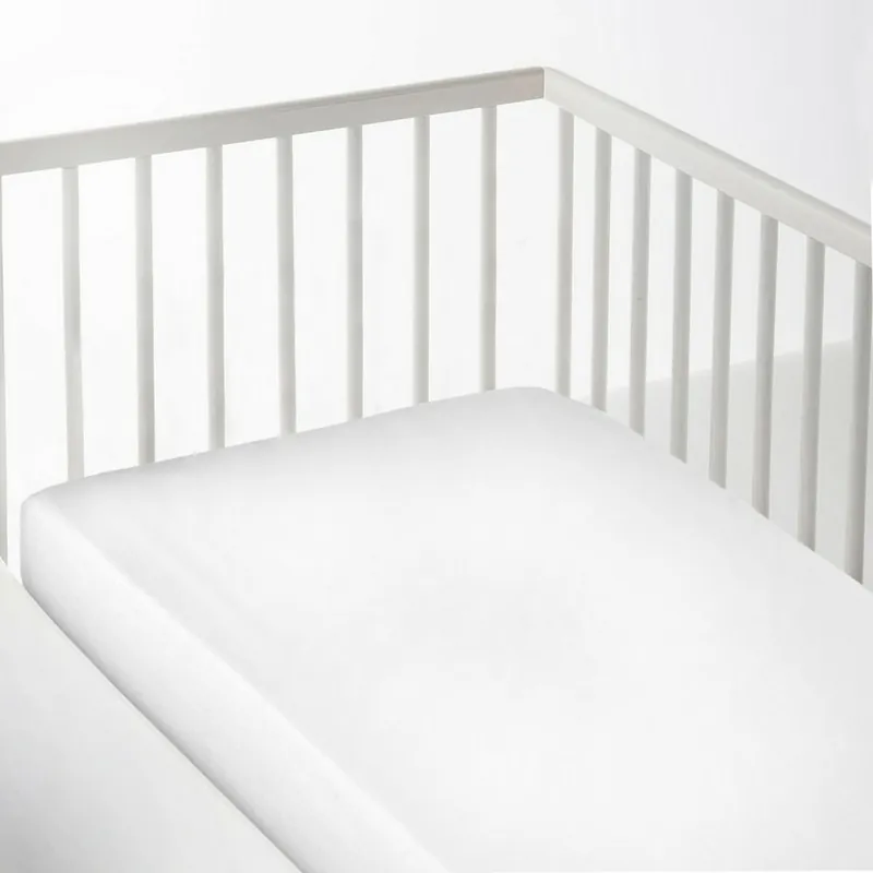 Protector de colchón Naturals Blanco 60 x 120 cm Cuna de 60 - Descanso
