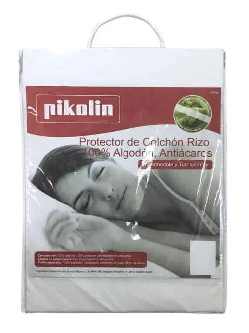 Protector de colchón rizo impermeable ANTIÁCAROS - Textil