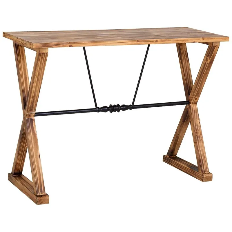 Recibidor de madera y metal madera - Muebles