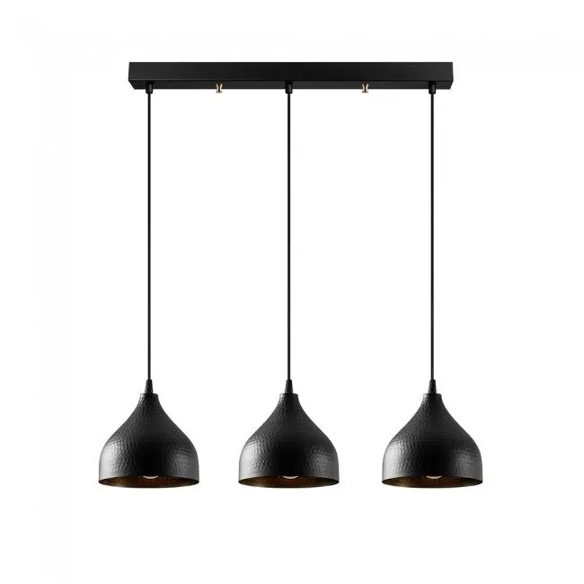 Regleta colgante Asney 18 Oro 3 luces marca Wonderlamp - Decoración