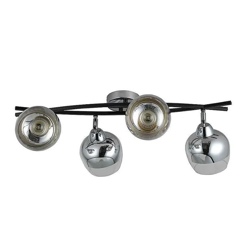 regleta metal color cromo serie denali 60cm - Decoración