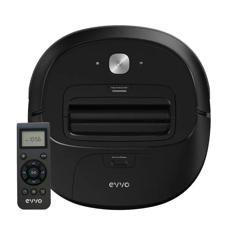 Robot aspirador EVVO R3, 2000Pa, Motor Inverter, 3 Modos de Limpieza, Filtro HEPA, Anti-colisiones y Anti-caída, 0,5 litros