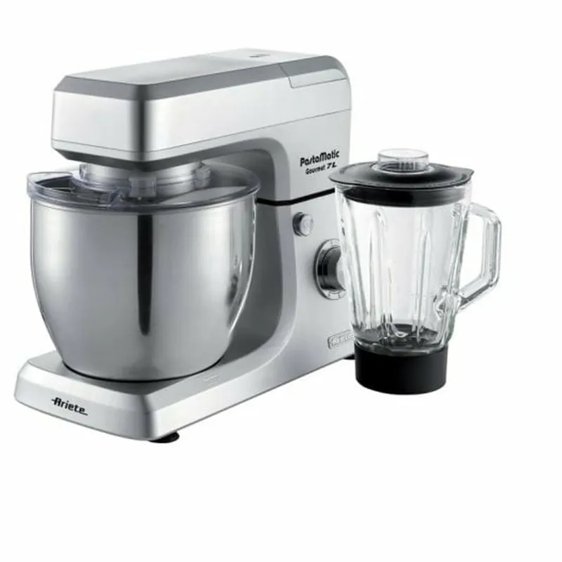 Robot de Cocina Ariete Pastamatic Gourmet Plateado 1200 W 1,5 L 2100 W - Electrodomésticos