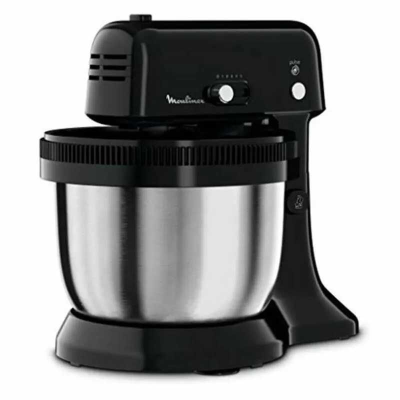 Robot de Cocina Moulinex QA1108 4 l 300W Negro 300 W - Electrodomésticos