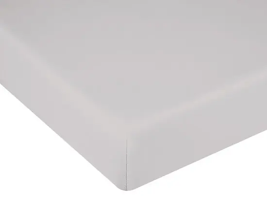 Sábana Bajera Ajustable Donegal Cama 90cm Gris Claro - Textil