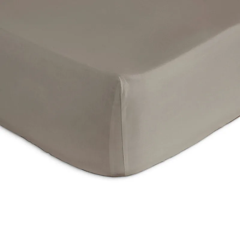 Sábana bajera ajustable de algodón CASUAL 90x200+28 cm Lino - Textil