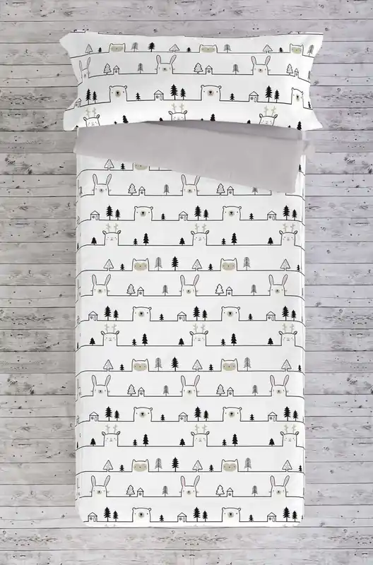 SACO NORDICO CON RELLENO HOUSE ANIMALS CAMA 90 - Textil