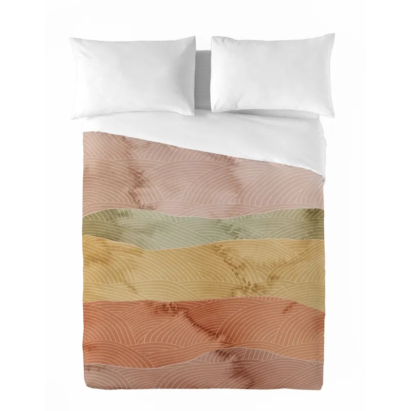 SANDAL - Funda Nórdica Estampada cama 90 - Algodón Extrasuave - Incluye 1 Funda de Almohada - OCEAN TERRA