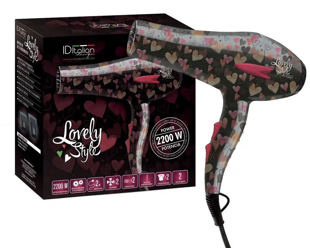 Secador 2200W Lovely Style - Electrodomésticos