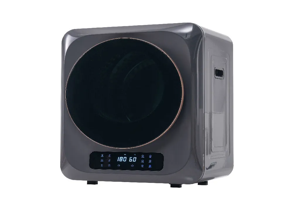 Secadora 4kg evacuación de acero inoxidable con pantalla LED,montaje en pared,energética G,blanco - Electrodomésticos
