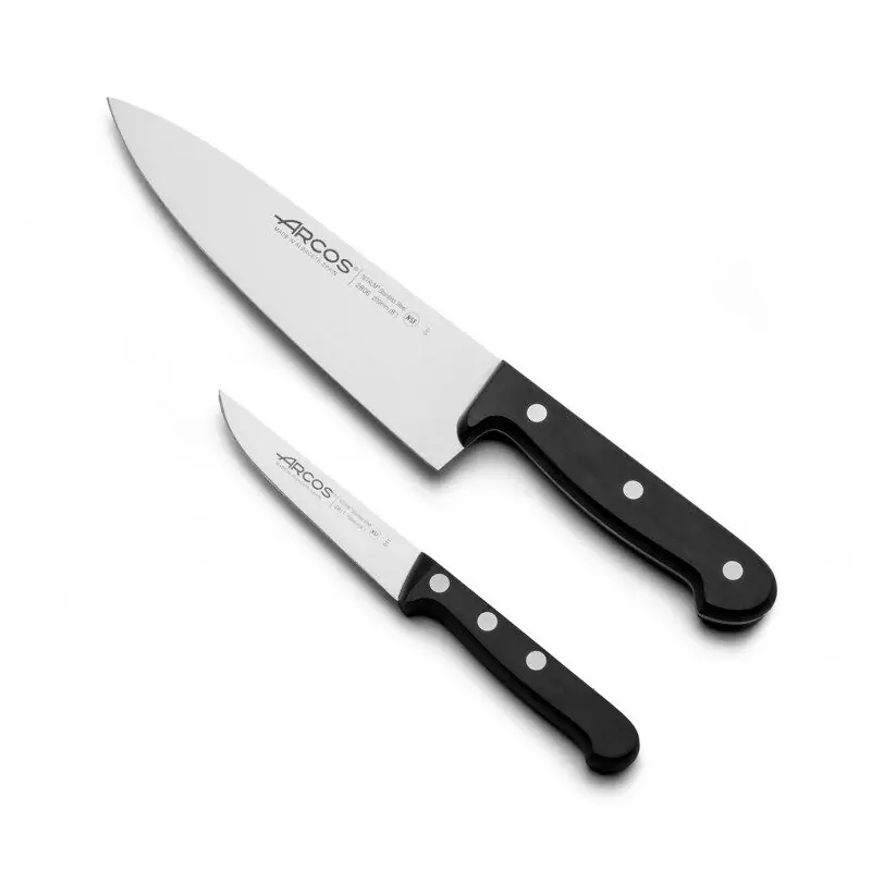 Set 2 Cuchillos de Cocina Universal Arcos 100 mm de hoja