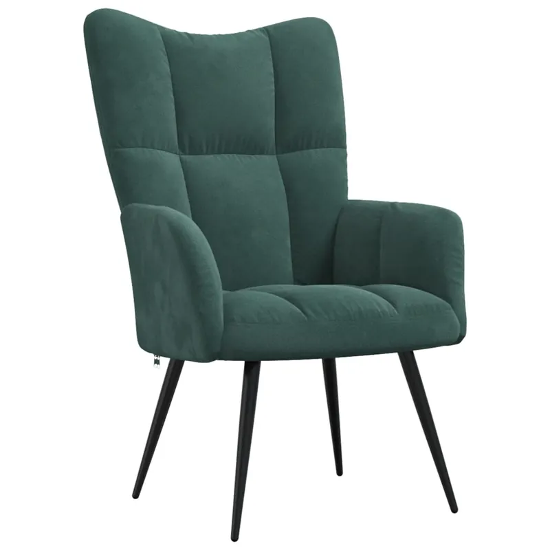 vidaXL Sillón de relax de terciopelo marrón - Sofás sillones puffs