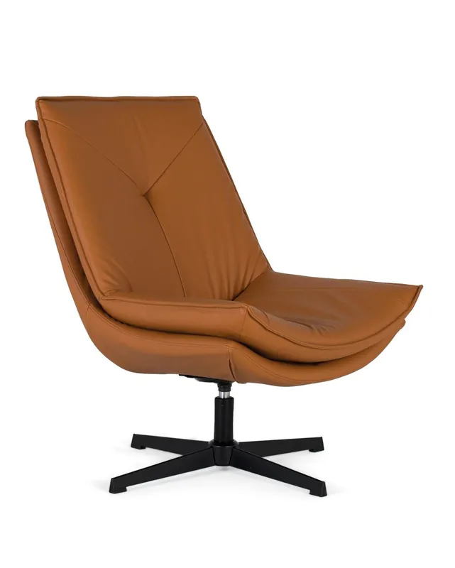 Este sillón giratorio combina elegancia, comodidad y funcionalidad en un diseño moderno y sofisticado. Su estructura está diseñada para ofrecer un soporte ergonómico, con un generoso acolchado que garantiza una experiencia de asiento cómoda y relajante. - Sofás sillones puffs