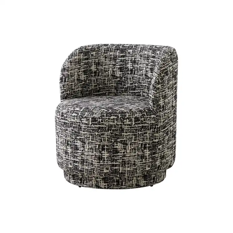 Sillón BOMU 75x72x80 Negro - Sofás sillones puffs