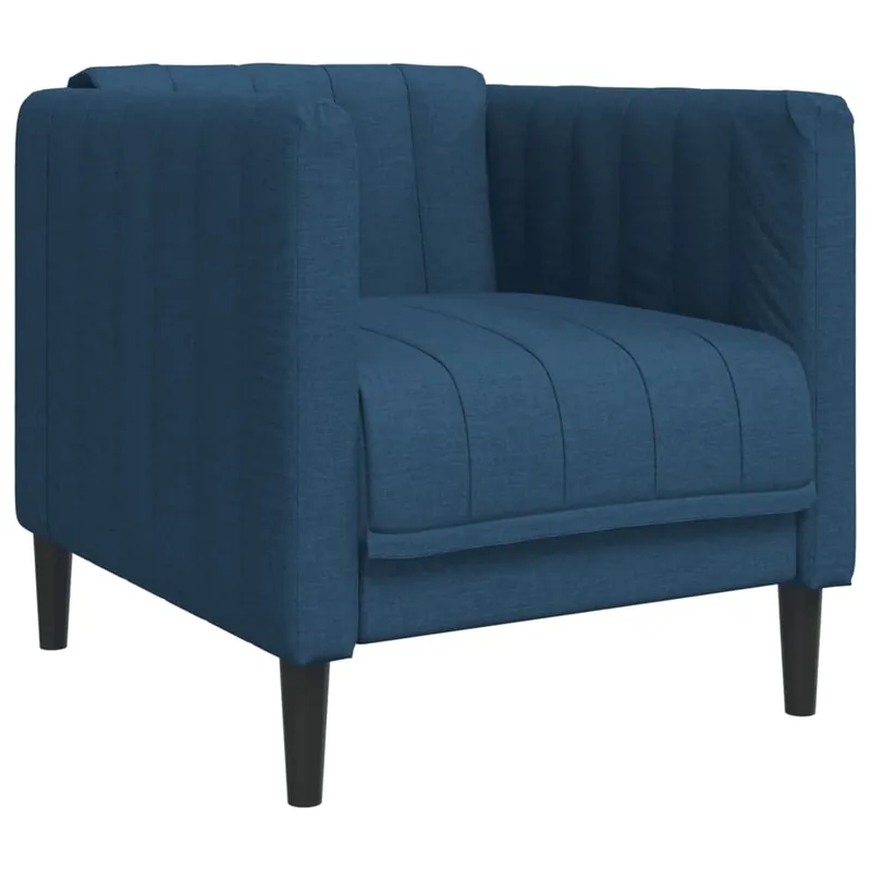 vidaXL Sillón de tela gris claro - Sofás sillones puffs