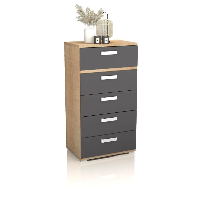 Sinfonier Ataneq Cambria - Grafito 60 x 109,4 x 39,6 cm