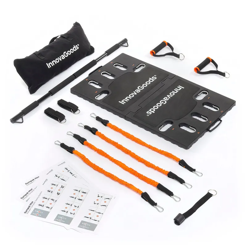 Sistema de Entrenamiento Integral Portátil con Guía de Ejercicios Gympak Max InnovaGoods - Deporte