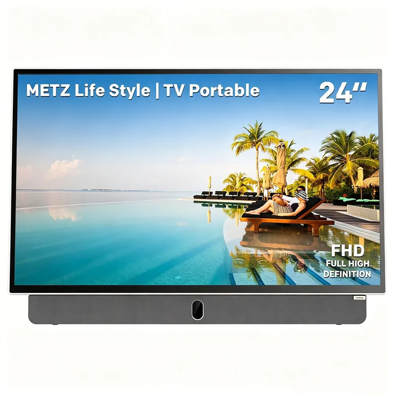 Metz Smart TV 24MPE7000Z 24 FHD WiFi DVB-T2 blanco negro