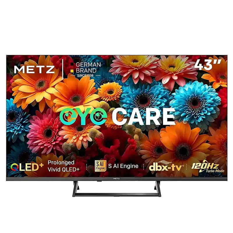 Metz Smart TV 43MQF7500Z 43 pulgadas QLED 4K Ultra HD HDR10+ negro - Electrónica