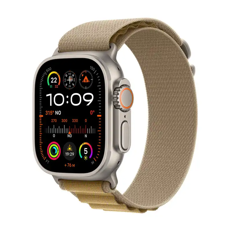 Smartwatch Apple Watch Ultra2 1,92" Titanio Canela 49 mm - Electrónica