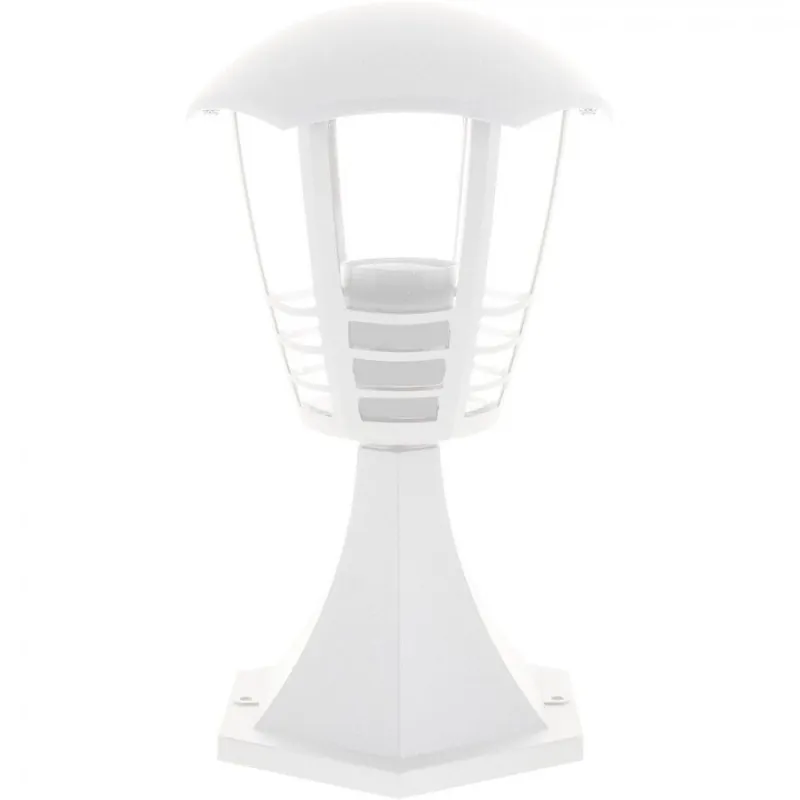 sobremuro exterior aluminio color blanco serie terva 17cm - Decoración
