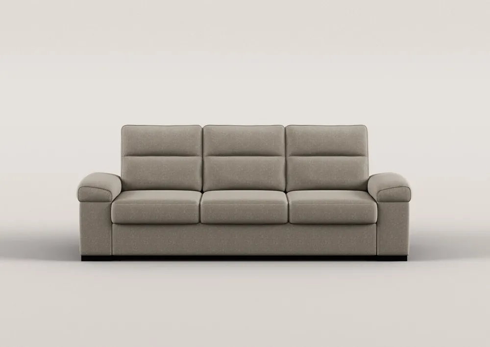 Sofá 3 plazas ERIC de color beige - Sofás sillones puffs