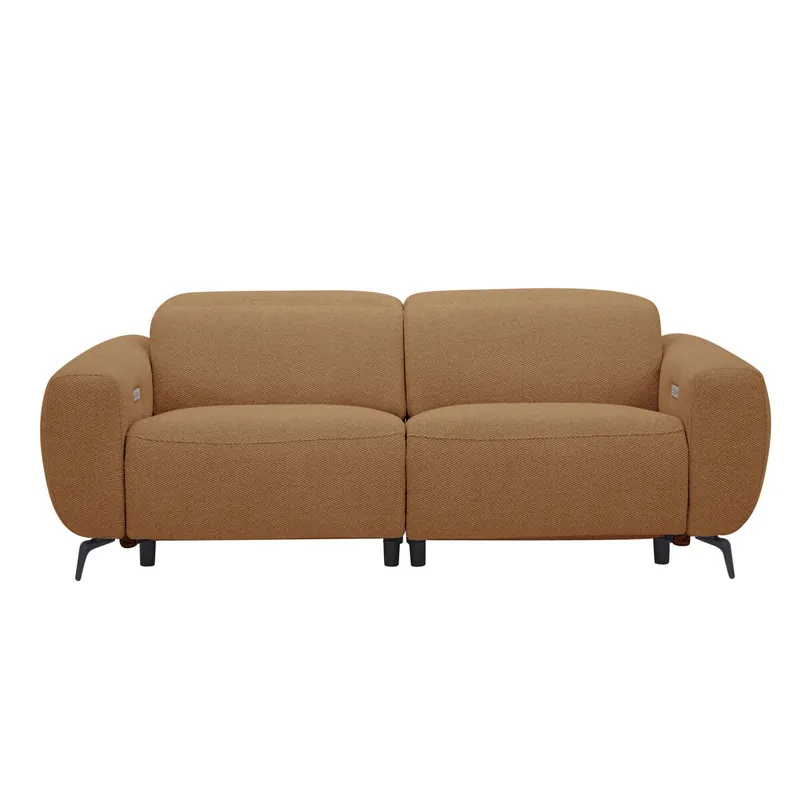 Sofá 3 plazas relax eléctrico ELODIE color beige - Sofás sillones puffs