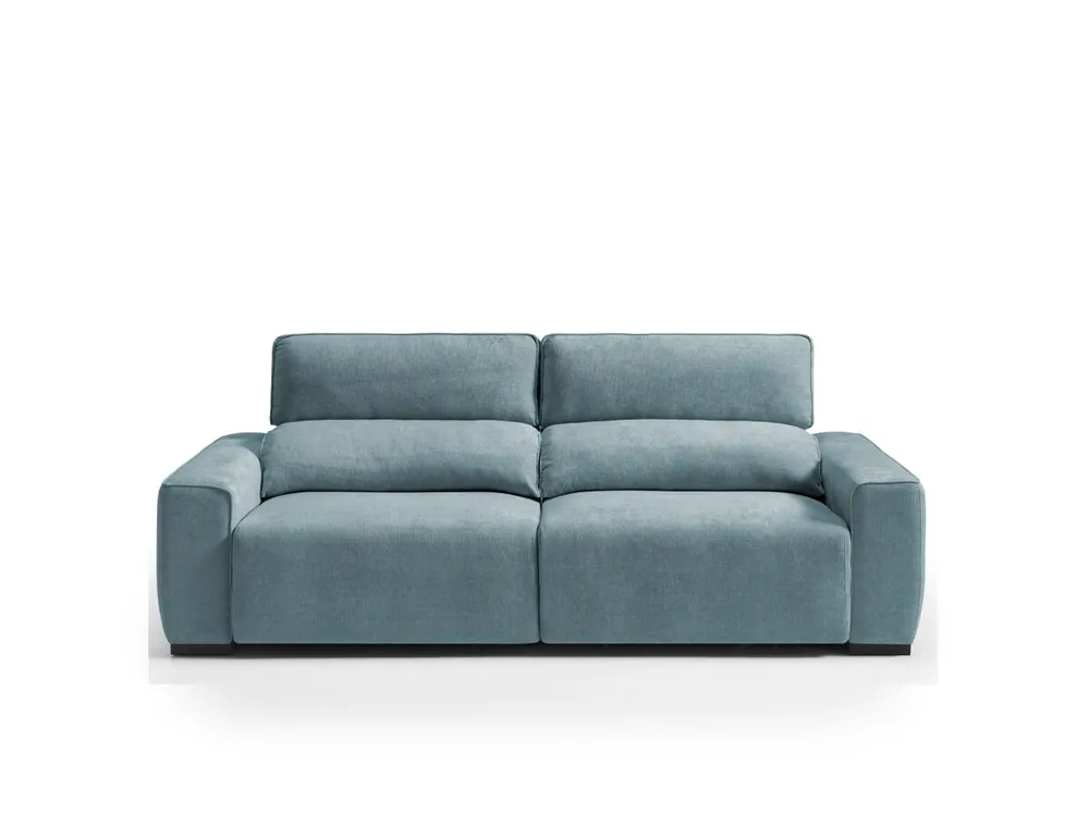 Sofá 3 plazas XL VALERIA color azul - Sofás sillones puffs