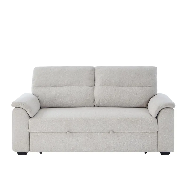 Sofá cama 3 plazas GINA color gris - Sofás sillones puffs