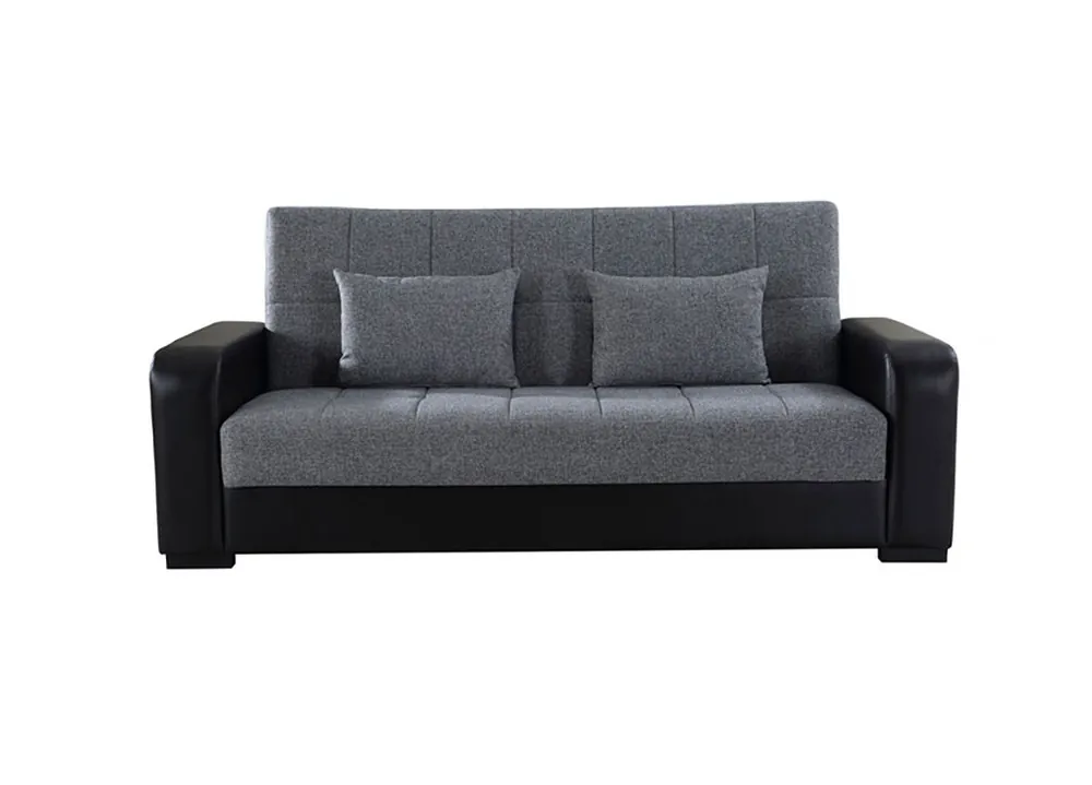 Sofá cama 3 plazas PRIMA II color gris - Sofás sillones puffs