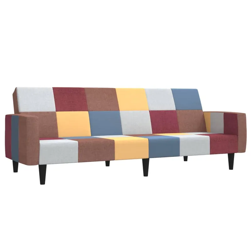 vidaXL Sofá cama de 2 plazas tela - Sofás sillones puffs