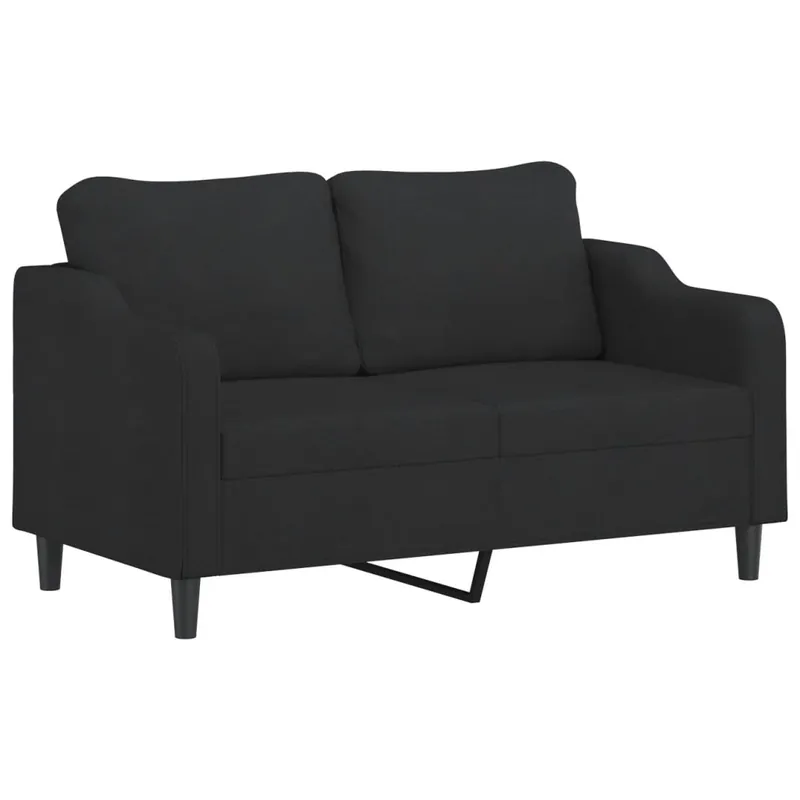 vidaXL Sofá de 2 plazas de tela rojo tinto 140 cm - Sofás sillones puffs