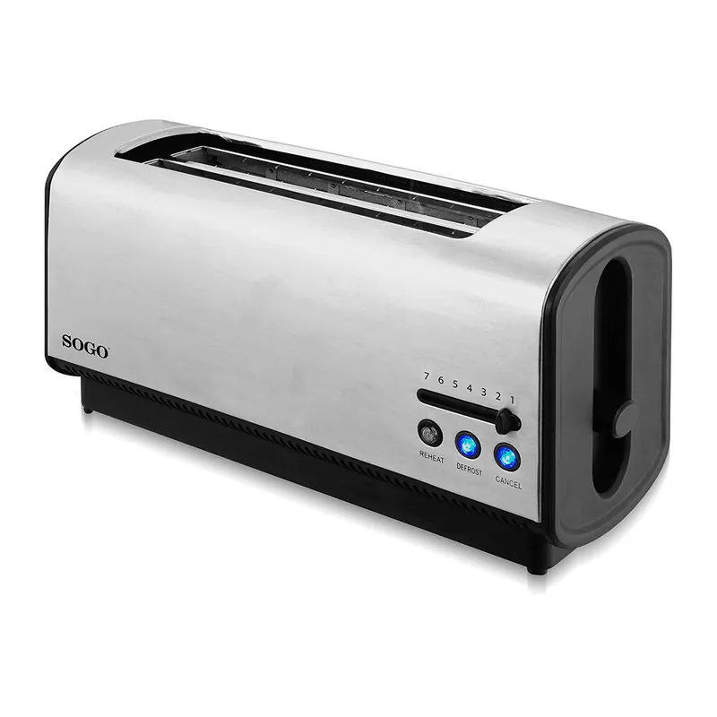 TOSTADORA INOX - 4 REBANADAS- 1200W