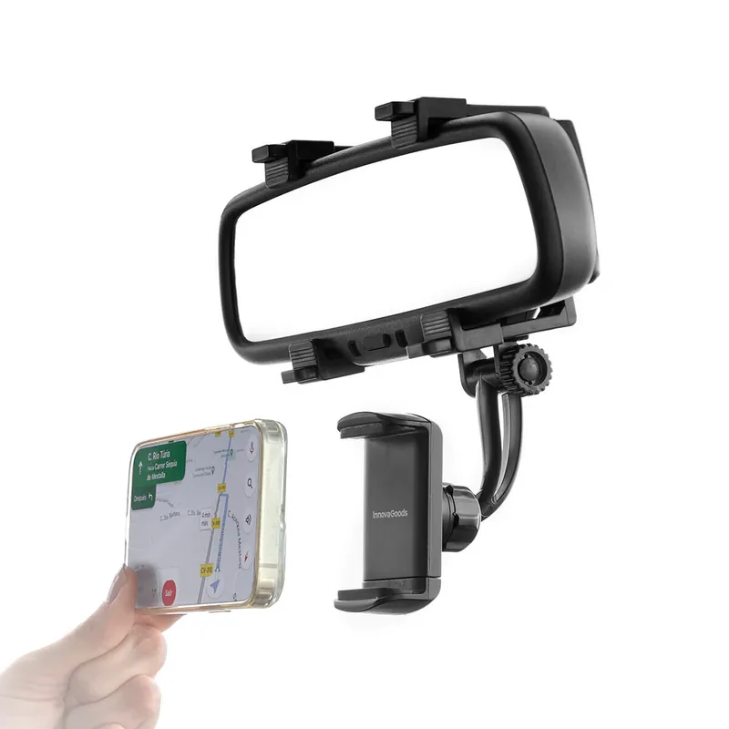 Soporte de Smartphone para Espejo Retrovisor Stropp InnovaGoods - Electrónica