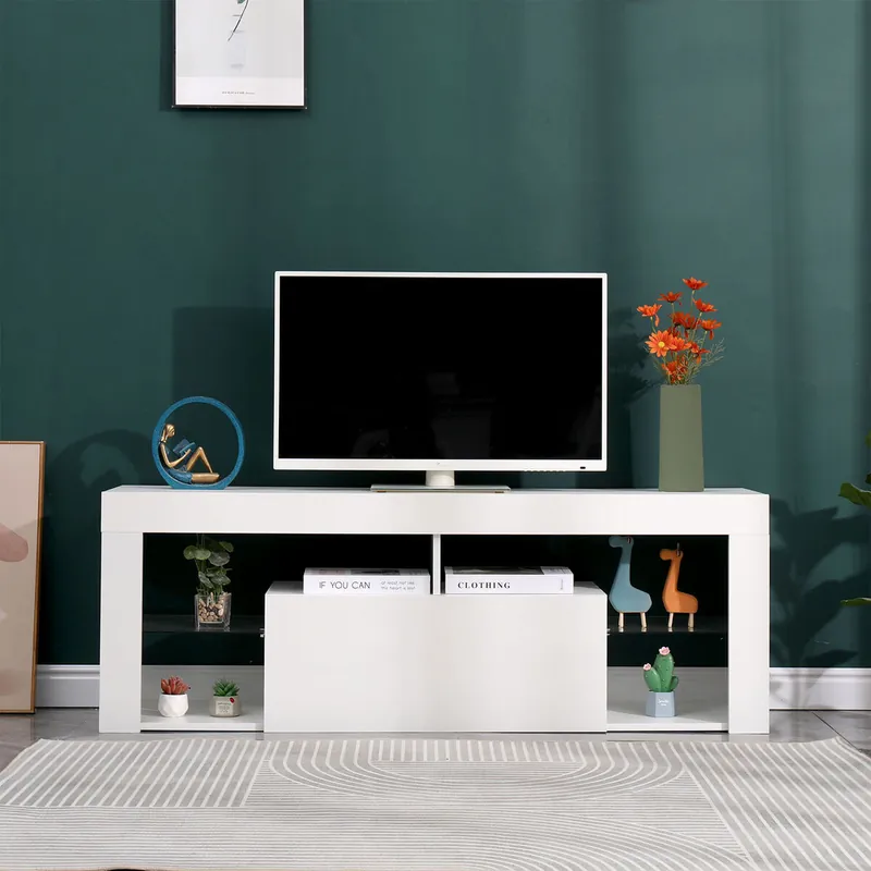 Mueble TV DARYL blanco - Muebles