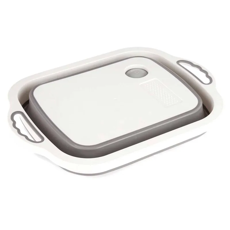 Tabla de cortar plegable con colador - Cocina