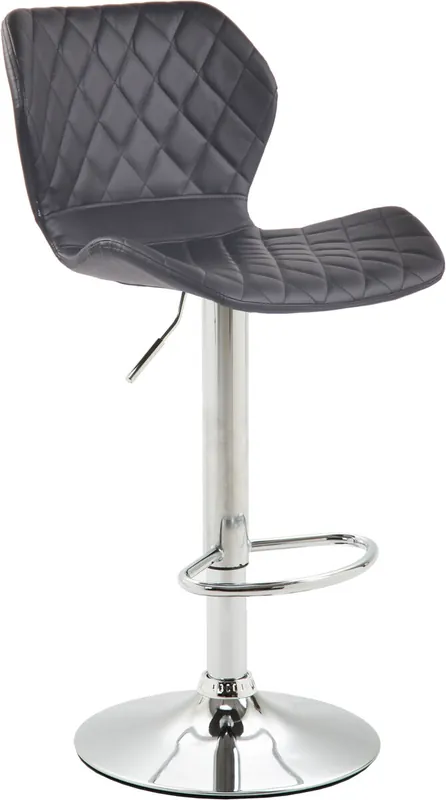 Taburete De Bar Cork En Simil Cuero 51x47x88-109 cm