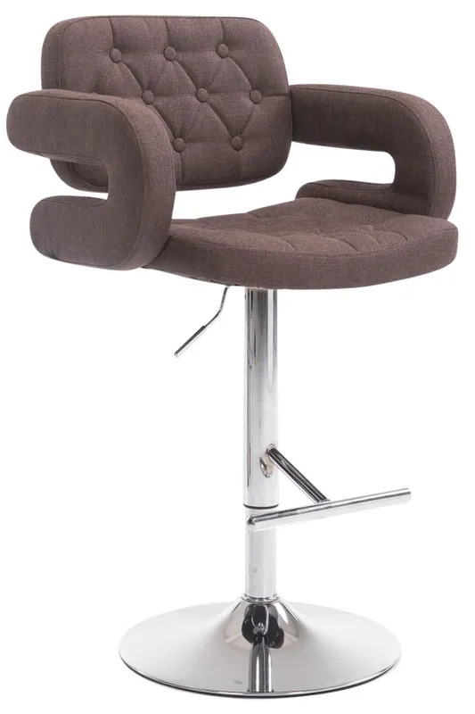 Taburete de Bar Dublin en Tela 123x62x55cm - Muebles