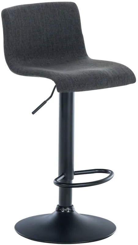 Taburete de Bar Hover en Tela Azul 36X39X84 cm - Muebles