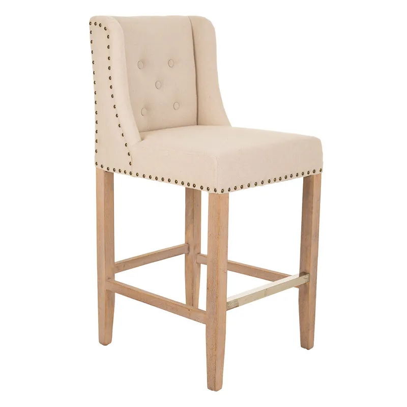 Taburete de madera gris 48x58x67/104 - Muebles