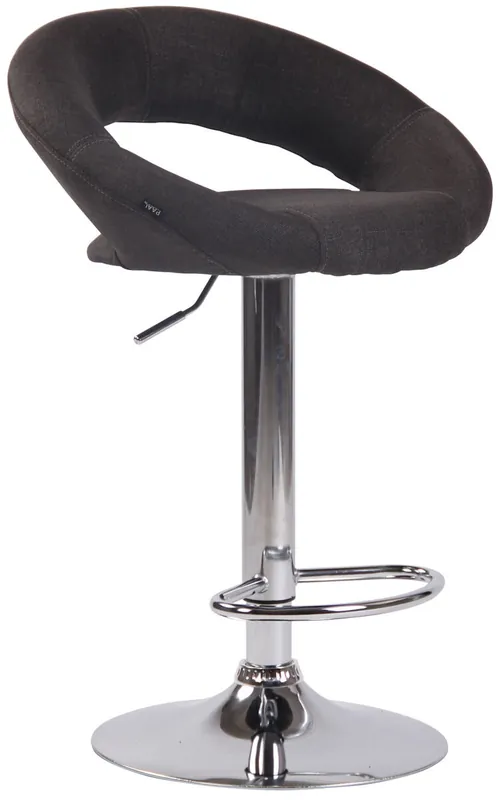 Taburete Olinda Tapizado En Tela 80x53x47 cm - Muebles